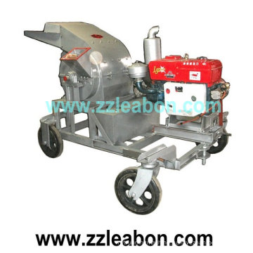 Forest Use Wood Branch Bamboo Stumps Mobile Crusher